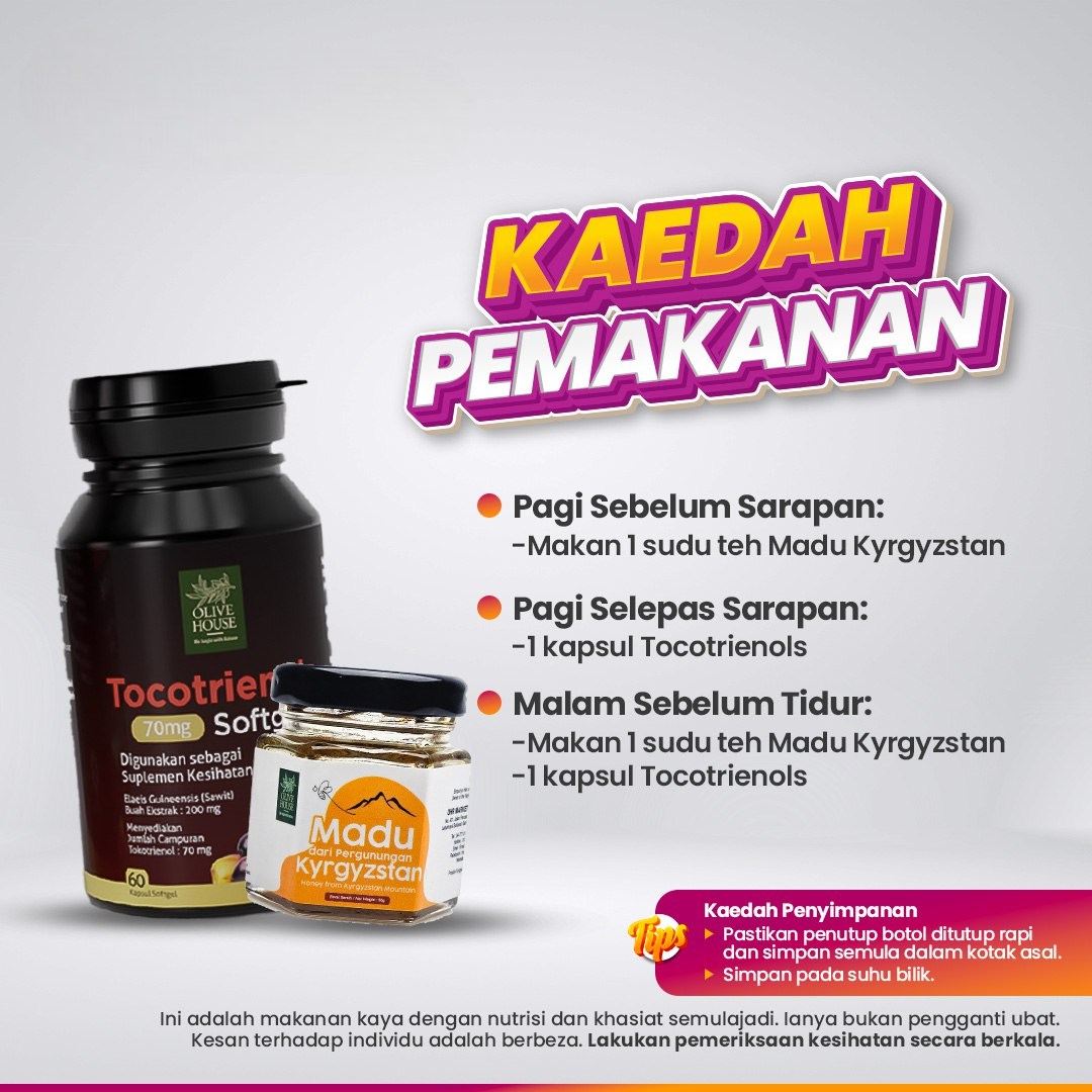 cara makan toco madu
